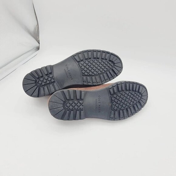 Cole Haan Nathan Plain Toe Men's Oxford Lace Up Casual Shoe C30634 Brown 11.5M - Picture 9 of 12